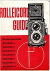 Rollei Rolleicord manual. Camera Instructions.